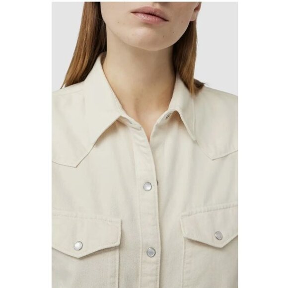 Rag&Bone Western Style Pearl Snap Button Up - NWT MSRP $225 - Picture 3 of 9